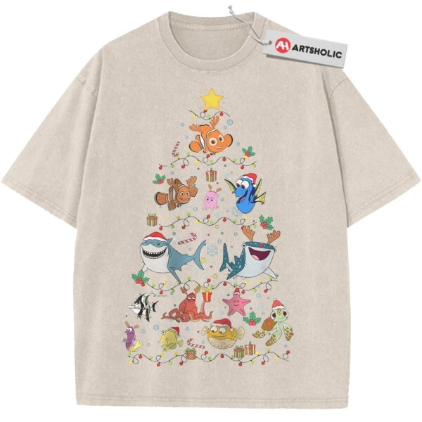 Finding Nemo Shirt, Finding Dory Shirt, Christmas Shirt, Animated Shirt, Vintage T-Shirt