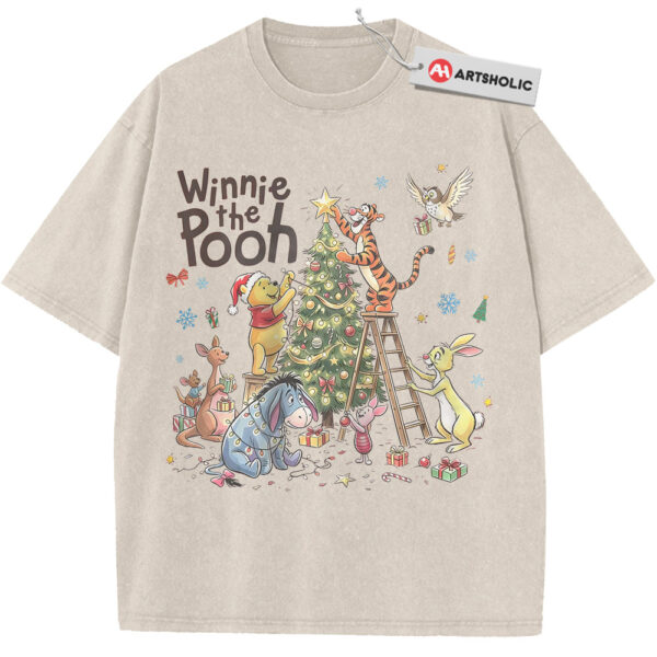 Winnie the Pooh Shirt, Christmas Shirt, Animated Shirt, Vintage Tee