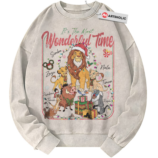 The Lion King Shirt, Christmas Shirt, Disney Shirt, Animated Shirt, Vintage T-Shirt