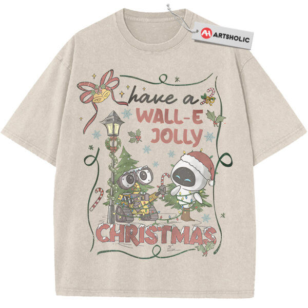 WALL-E Shirt, Christmas Shirt, Disney Shirt, Animated Shirt, Vintage Tee