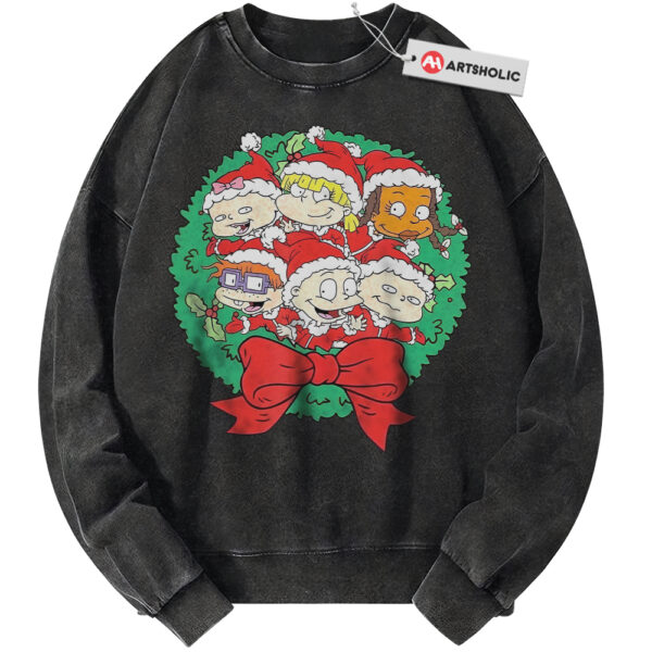 Rugrats Sweatshirt, Christmas Sweatshirt, Animated Sweatshirt, Vintage Sweater
