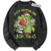 The Grinch Sweatshirt, Christmas Sweatshirt, Animated Sweatshirt, Vintage Sweater