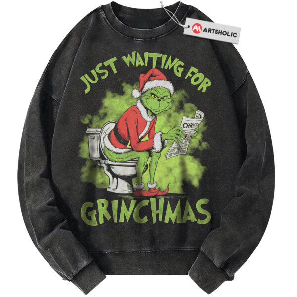 The Grinch Sweatshirt, Christmas Sweatshirt, Animated Sweatshirt, Vintage Sweater