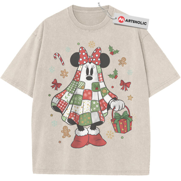 Minnie Mouse Shirt, Christmas Shirt, Disney Shirt, Animated Shirt, Vintage Tee