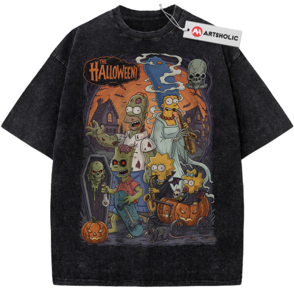 The Simpsons Shirt, Halloween Shirt, Animated Shirt, Vintage T-Shirt
