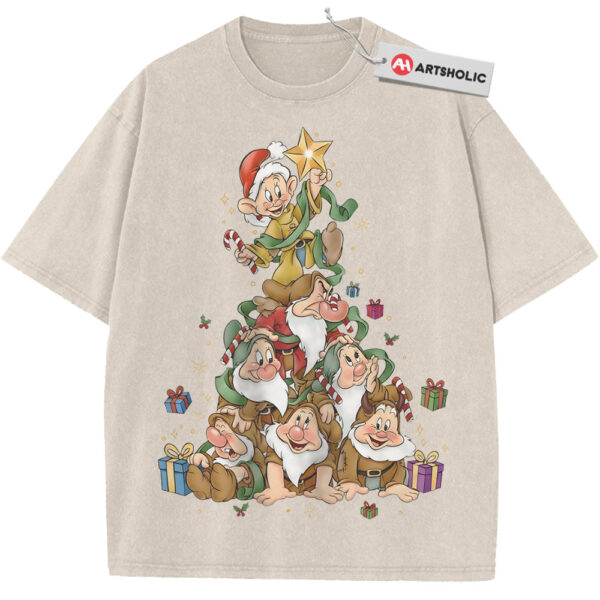 Snow White and the Seven Dwarfs Shirt, Christmas Shirt, Animated Shirt, Vintage T-Shirt