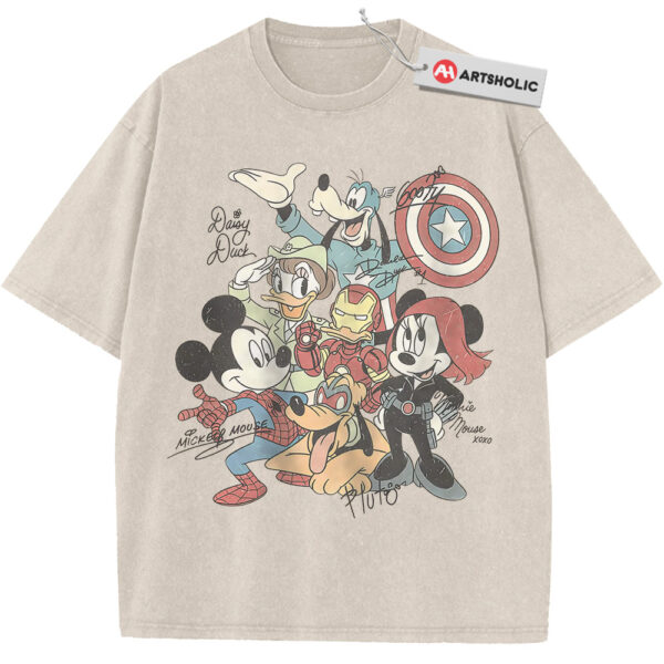 Donald Duck Shirt, Mickey Mouse Shirt, Goofy Shirt, Pluto Shirt, Disney Shirt, Animated Shirt, Vintage Tee