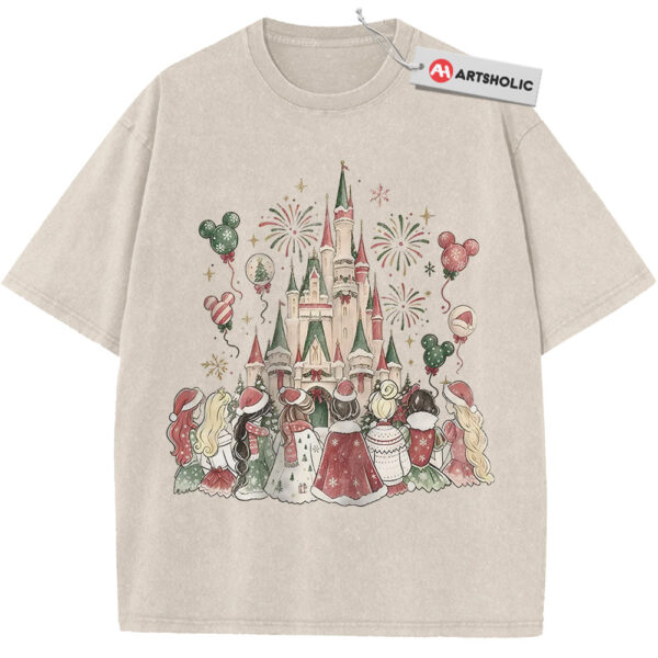 Disney Princess Shirt, Disney Shirt, Christmas Shirt, Animated Shirt, Vintage T-Shirt