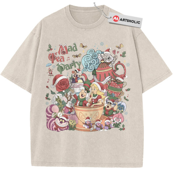 Alice in Wonderland Shirt, Christmas Shirt, Animated Shirt, Vintage Tee