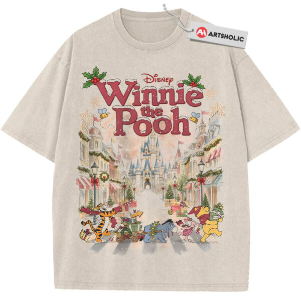 Winnie the Pooh Shirt, Christmas Shirt, Animated Shirt, Vintage Tee