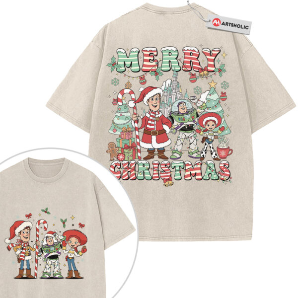 Toy Story Shirt, Christmas Shirt, Animated Shirt, Vintage T-Shirt 2-Sided