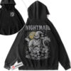 Oogie Boogie Hoodie, The Nightmare Before Christmas Hoodie, Animated Hoodie, Vintage Hoodie 2-Sided