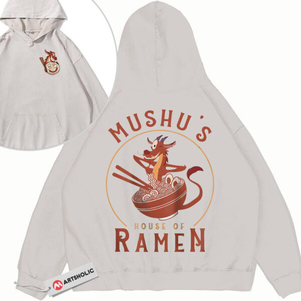 Mushu Hoodie, Mulan Hoodie, Animated Hoodie, Vintage Hoodie 2-Sided