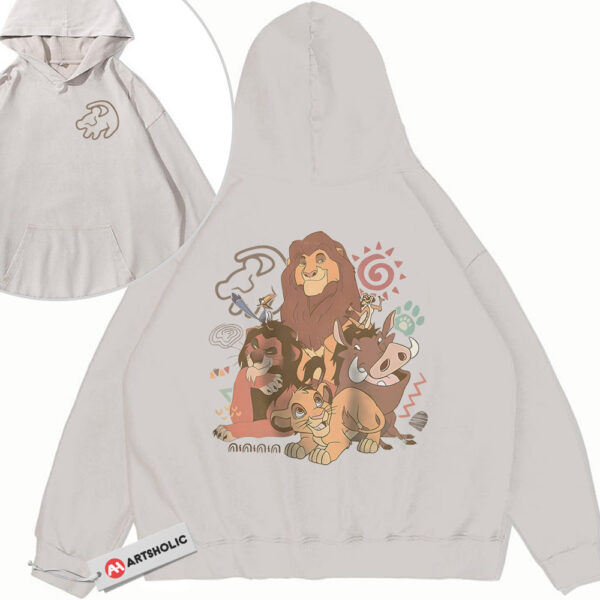 The Lion King Hoodie, Animated Hoodie, Vintage Hoodie 2-Sided