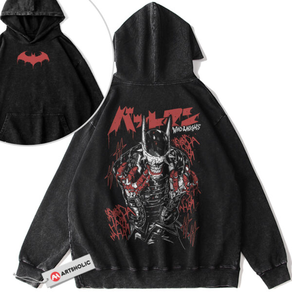 The Batman Who Laughs Hoodie, Movie Hoodie, Vintage Hoodie 2-Sided