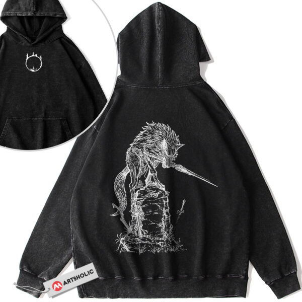 Dark Souls Hoodie, Game Hoodie, Vintage Hoodie 2-Sided