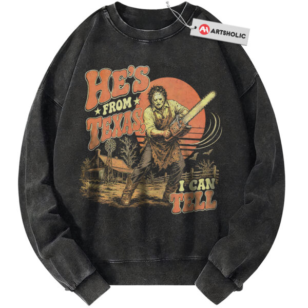Leatherface Sweatshirt, The Texas Chain Saw Massacre Sweatshirt, Halloween Sweatshirt, Horror Sweatshirt, Vintage Sweater