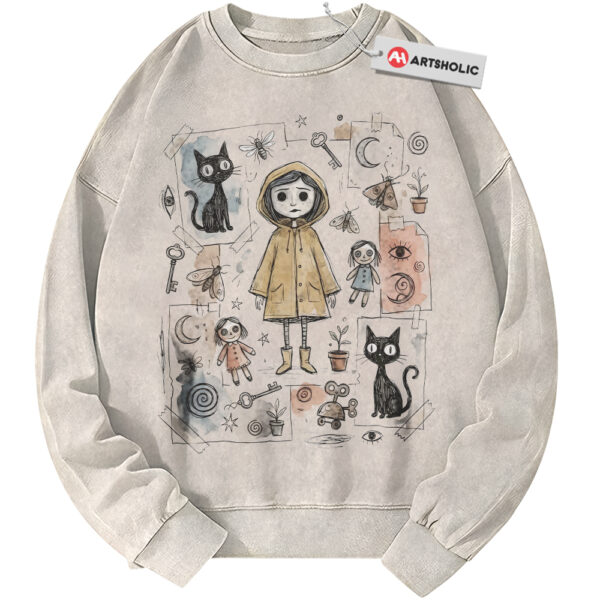 Coraline Shirt, Halloween Shirt, Animated Shirt, Vintage Tee