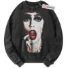 Dr. Frank-N-Furter Sweatshirt, The Rocky Horror Picture Show Sweatshirt, Halloween Sweatshirt, Horror Sweatshirt, Vintage Sweater