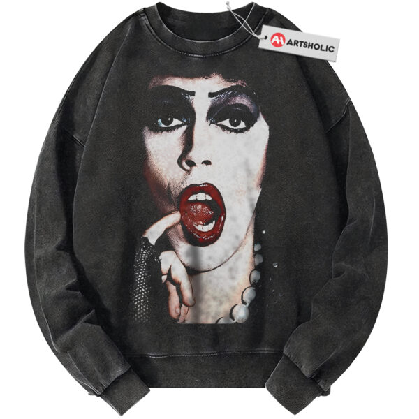 Dr. Frank-N-Furter Sweatshirt, The Rocky Horror Picture Show Sweatshirt, Halloween Sweatshirt, Horror Sweatshirt, Vintage Sweater