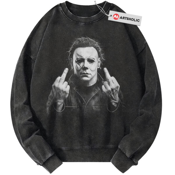 Michael Myers Sweatshirt, Halloween Sweatshirt, Horror Sweatshirt, Vintage Sweater