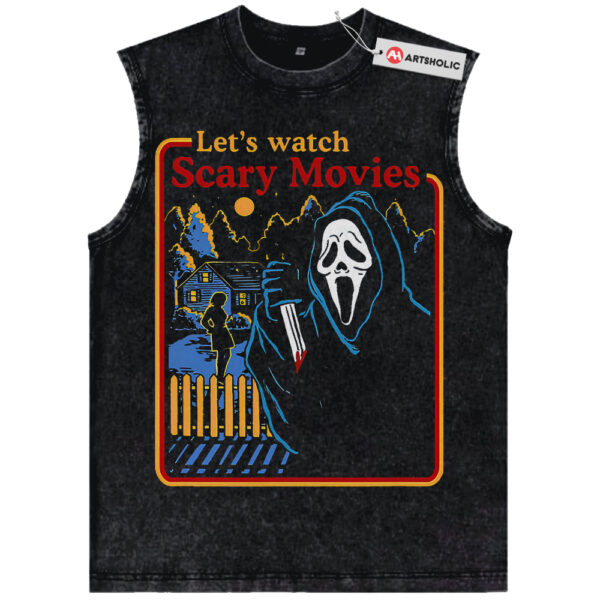 Ghostface Shirt, Scream Shirt, Halloween Shirt, Horror Shirt, Vintage T-Shirt