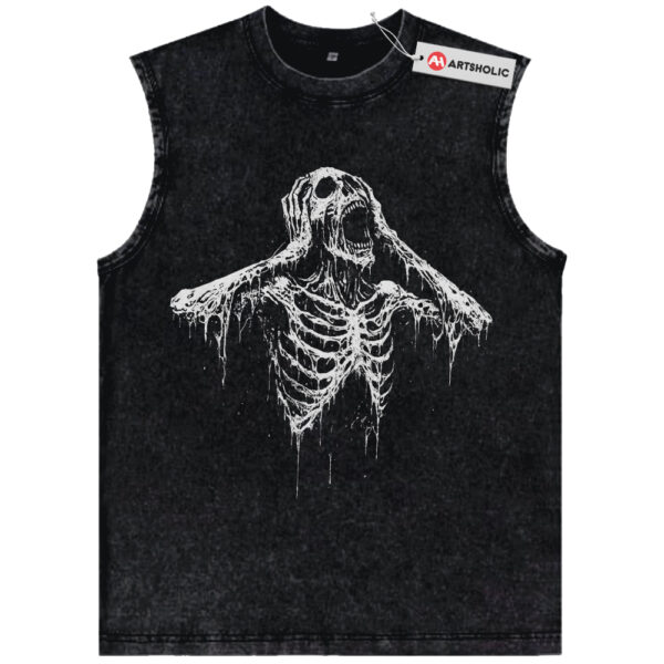 Skeleton Shirt, Halloween Shirt, Horror Shirt, Vintage T-Shirt