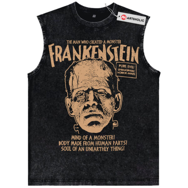 Frankenstein Shirt, Halloween Shirt, Horror Shirt, Vintage T-Shirt