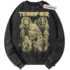 Art the Clown Sweatshirt, Terrifier Sweatshirt, Halloween Sweatshirt, Horror Sweatshirt, Vintage Sweater