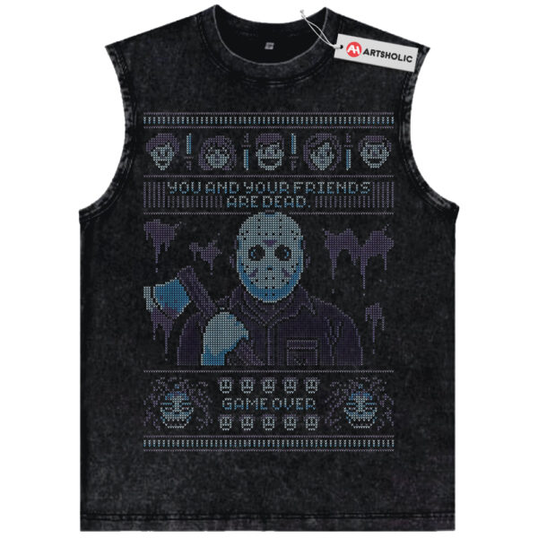 Jason Voorhees Shirt, Friday the 13th Shirt, Halloween Shirt, Christmas Shirt, Horror Shirt, Vintage T-Shirt