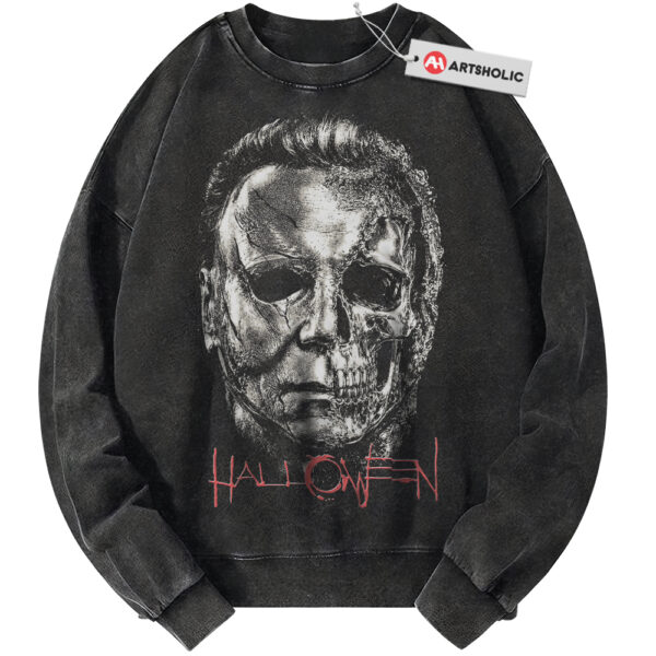 Michael Myers Sweatshirt, Halloween Sweatshirt, Horror Sweatshirt, Vintage Sweater