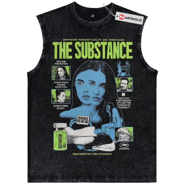The Substance Shirt, Halloween Shirt, Horror Shirt, Vintage T-Shirt