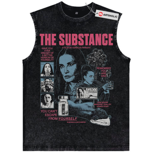 The Substance Shirt, Halloween Shirt, Horror Shirt, Vintage T-Shirt
