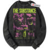 The Substance Sweatshirt, Halloween Sweatshirt, Horror Sweatshirt, Vintage Sweater