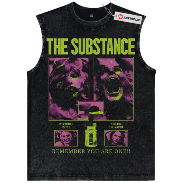 The Substance Shirt, Halloween Shirt, Horror Shirt, Vintage T-Shirt