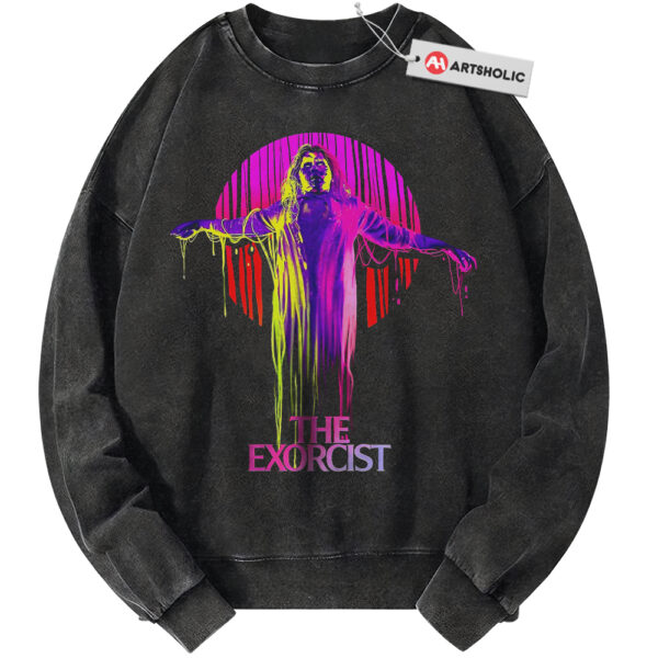 The Exorcist Sweatshirt, Halloween Sweatshirt, Horror Sweatshirt, Vintage Sweater