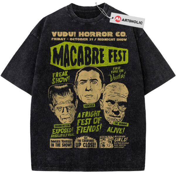 Frankenstein, Dracula, and the Mummy Shirt, Halloween Shirt, Horror Shirt, Vintage T-Shirt