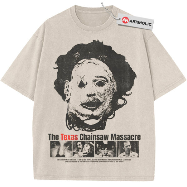 Leatherface Shirt, The Texas Chainsaw Massacre Shirt, Halloween Shirt, Horror Shirt, Vintage T-Shirt