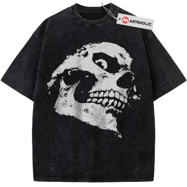 Skull Shirt, Halloween Shirt, Horror Shirt, Vintage T-Shirt