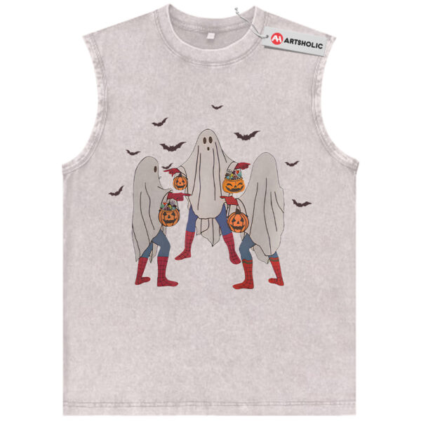 Spider-Man Tank Top, Halloween Tank Top, Marvel Comics Tank Top, Vintage Tank Top