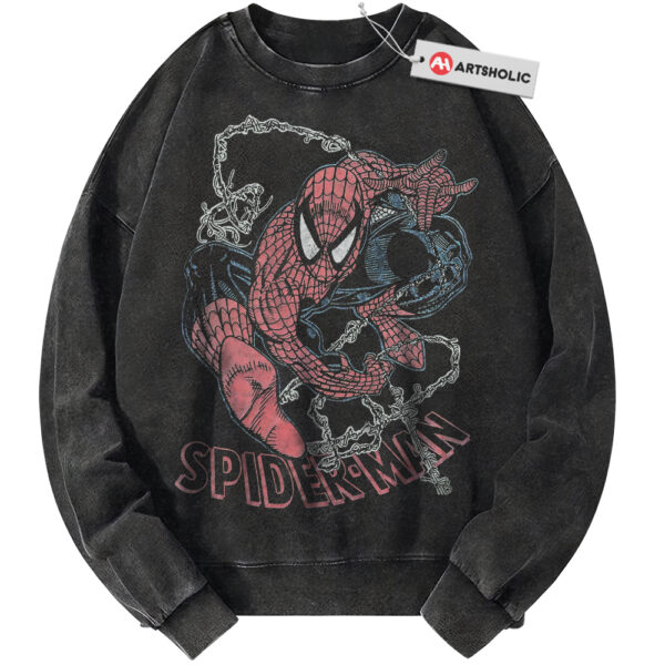Spider-Man Sweatshirt, Marvel Comics Sweatshirt, Vintage Sweater