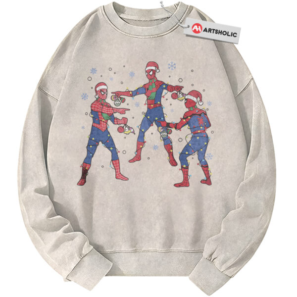 Spider-Man Shirt, Christmas Shirt, Marvel Comics Shirt, Vintage Tee