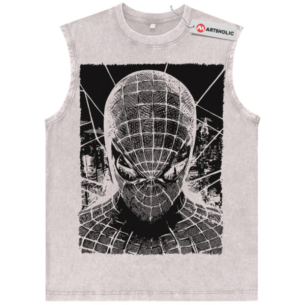 Spider-Man Tank Top, Marvel Comics Tank Top, Vintage Tank Top