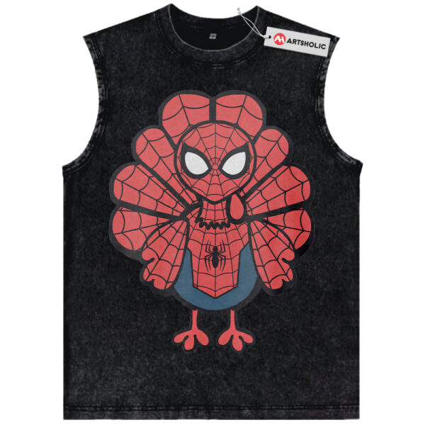 Spider-Man Shirt, Thanksgiving Shirt, Marvel Comics Shirt, Vintage Tee