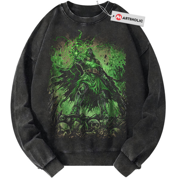 Doctor Doom Sweatshirt, Marvel Comics Sweatshirt, Vintage Sweater