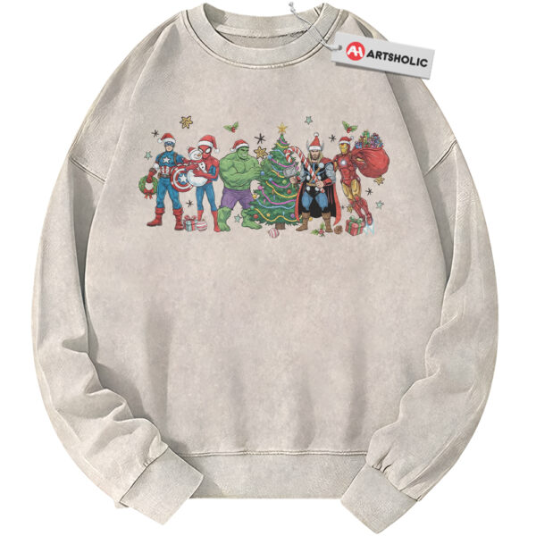 The Avengers Shirt, Christmas Shirt, Marvel Comics Shirt, Vintage Tee