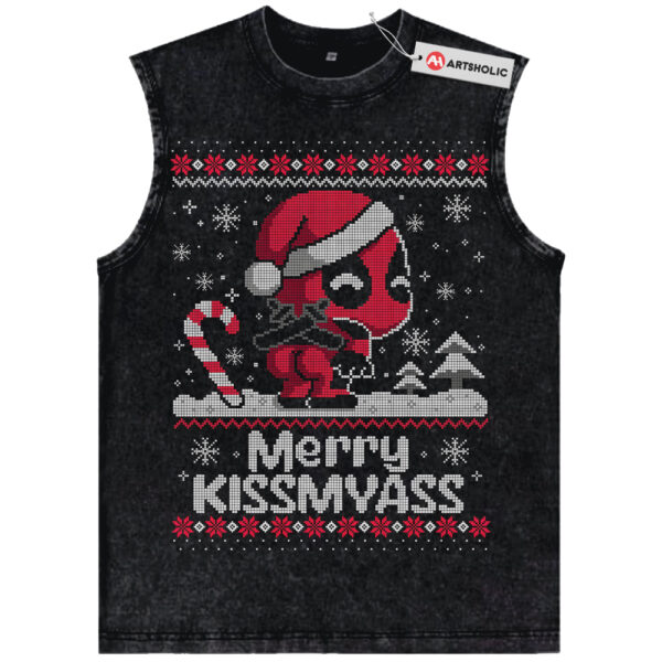 Deadpool Shirt, Christmas Shirt, Marvel Comics Shirt, Vintage Tee