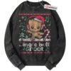 Groot Sweatshirt, Christmas Sweatshirt, Marvel Comics Sweatshirt, Vintage Sweater