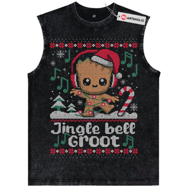 Groot Shirt, Christmas Shirt, Marvel Comics Shirt, Vintage T-Shirt