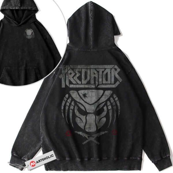 Alien vs Predator Hoodie, Movie Hoodie, Vintage Hoodie 2-Sided
